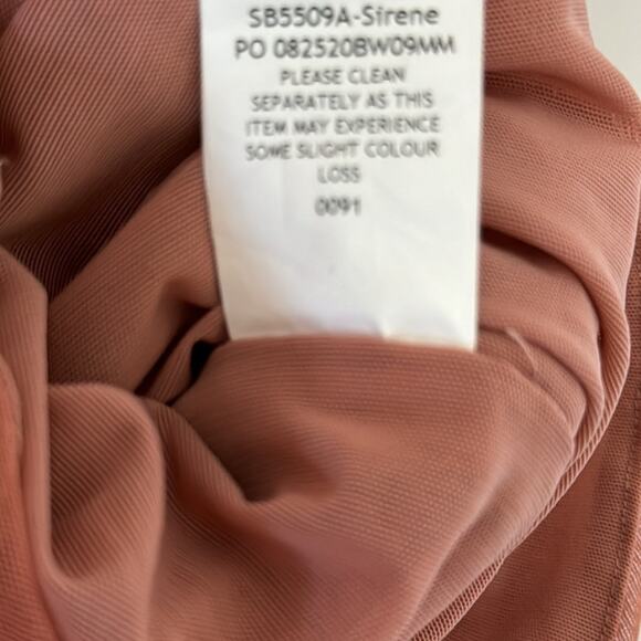 House of CB Sirene Midi Dress in Antique Rose Size: S - Picture 8 of 8